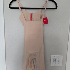 NWT KKP Mid-Thighs Short Bodysuit Open Bust